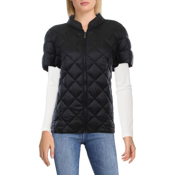 Martha Stewart Jackets & Coats Martha Stewart Womens Black Short